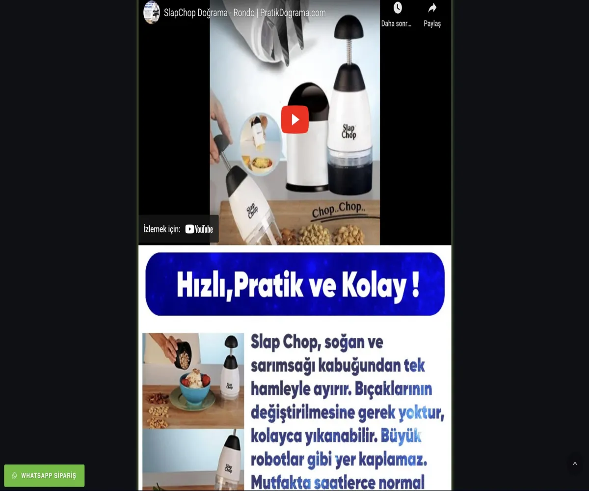 E - Ticaret Tek Ürün Yazılımı V3