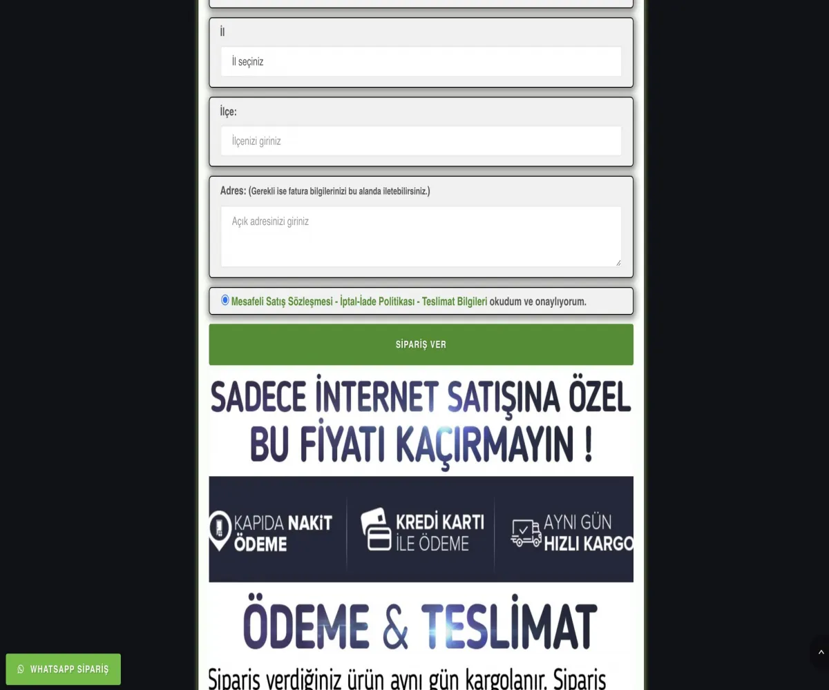 E - Ticaret Tek Ürün Yazılımı V3