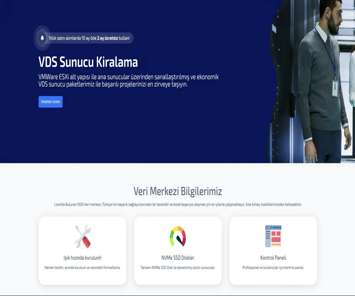 Hosting/Sunucu/VDS Satış Yazılımı V1